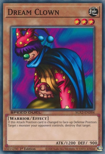 Dream Clown (SGX2-END04) [Speed Duel GX: Midterm Paradox]