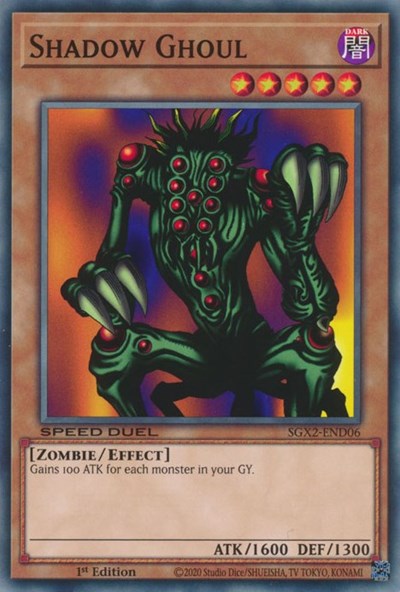 Shadow Ghoul (SGX2-END06) [Speed Duel GX: Midterm Paradox]