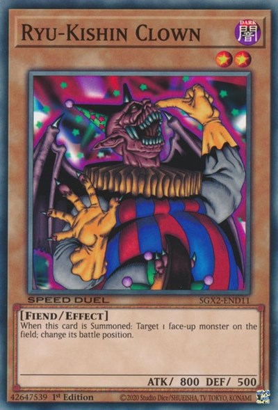 Ryu-Kishin Clown (SGX2-END11) [Speed Duel GX: Midterm Paradox]