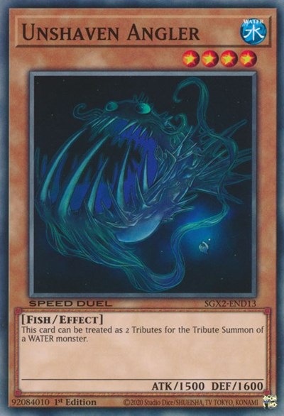 Unshaven Angler (SGX2-END13) [Speed Duel GX: Midterm Paradox]