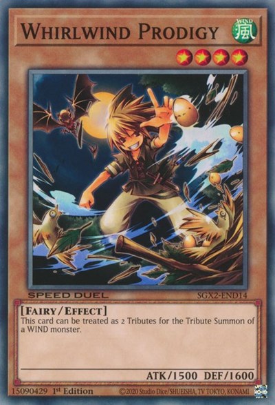 Whirlwind Prodigy (SGX2-END14) [Speed Duel GX: Midterm Paradox]