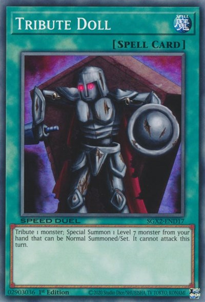 Tribute Doll (SGX2-END17) [Speed Duel GX: Midterm Paradox]