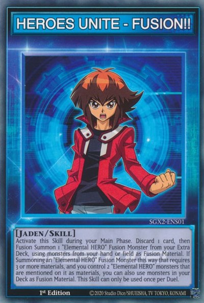 HEROES UNITE - FUSION!! (SGX2-ENS01) [Speed Duel GX: Midterm Paradox]