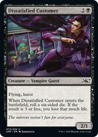 Dissatisfied Customer (72) [Unfinity]