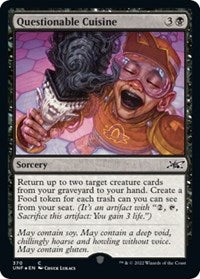 Questionable Cuisine (Galaxy Foil) (370) [Unfinity]