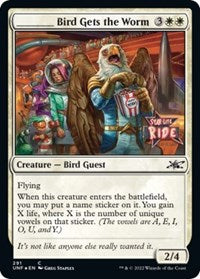 _____ Bird Gets the Worm (Galaxy Foil) (291) [Unfinity]