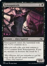 Xenosquirrels (Galaxy Foil) (382) [Unfinity]