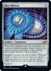 Blue Ribbon (Galaxy Foil) (470) [Unfinity]