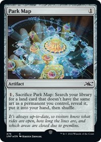Park Map (Galaxy Foil) (476) [Unfinity]