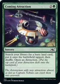 Coming Attraction (Galaxy Foil) (421) [Unfinity]