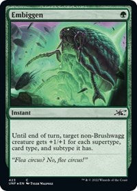 Embiggen (Galaxy Foil) (423) [Unfinity]
