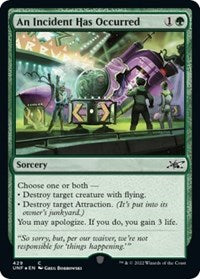 An Incident Has Occurred (Galaxy Foil) (429) [Unfinity]