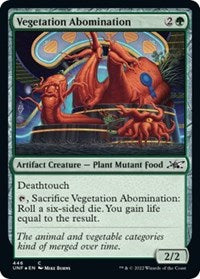 Vegetation Abomination (Galaxy Foil) (446) [Unfinity]