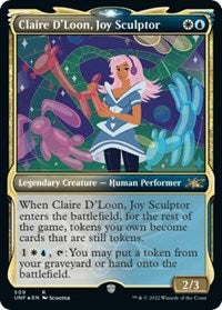 Claire D'Loon, Joy Sculptor (Showcase) (Galaxy Foil) (509) [Unfinity]