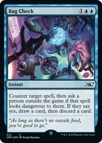 Bag Check (Galaxy Foil) (322) [Unfinity]