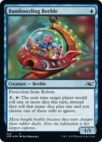 Bamboozling Beeble (Galaxy Foil) (323) [Unfinity]