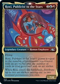 Roxi, Publicist to the Stars (Showcase) (Galaxy Foil) (520) [Unfinity]