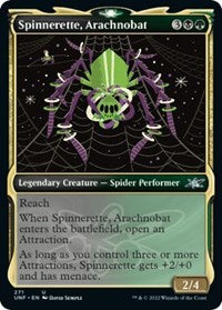 Spinnerette, Arachnobat (Showcase) (271) [Unfinity]