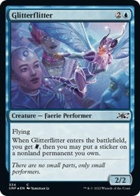 Glitterflitter (Galaxy Foil) (334) [Unfinity]