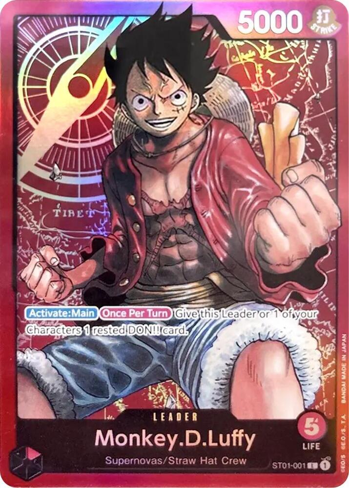 Monkey.D.Luffy (001) (ST01-001) [Starter Deck 1: Straw Hat Crew]