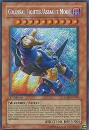 Colossal Fighter/Assault Mode (CRMS-EN000) - Crimson Crisis Unlimited