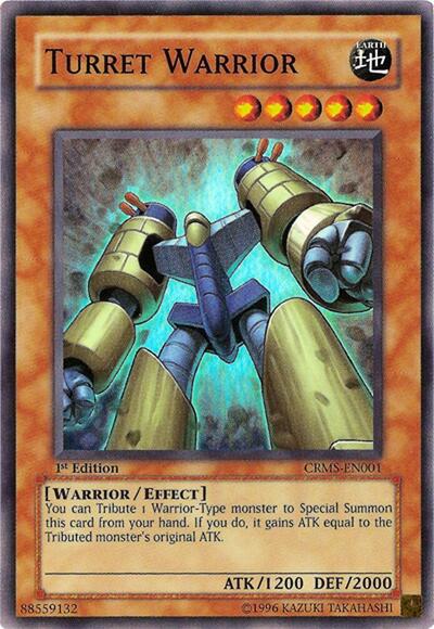 Turret Warrior (CRMS-EN001) [Crimson Crisis]