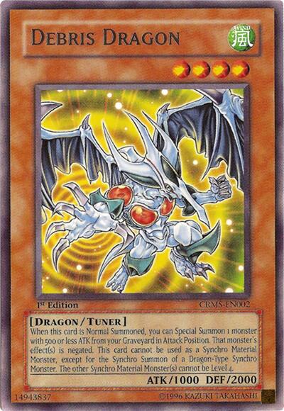 Debris Dragon (CRMS-EN002) [Crimson Crisis]