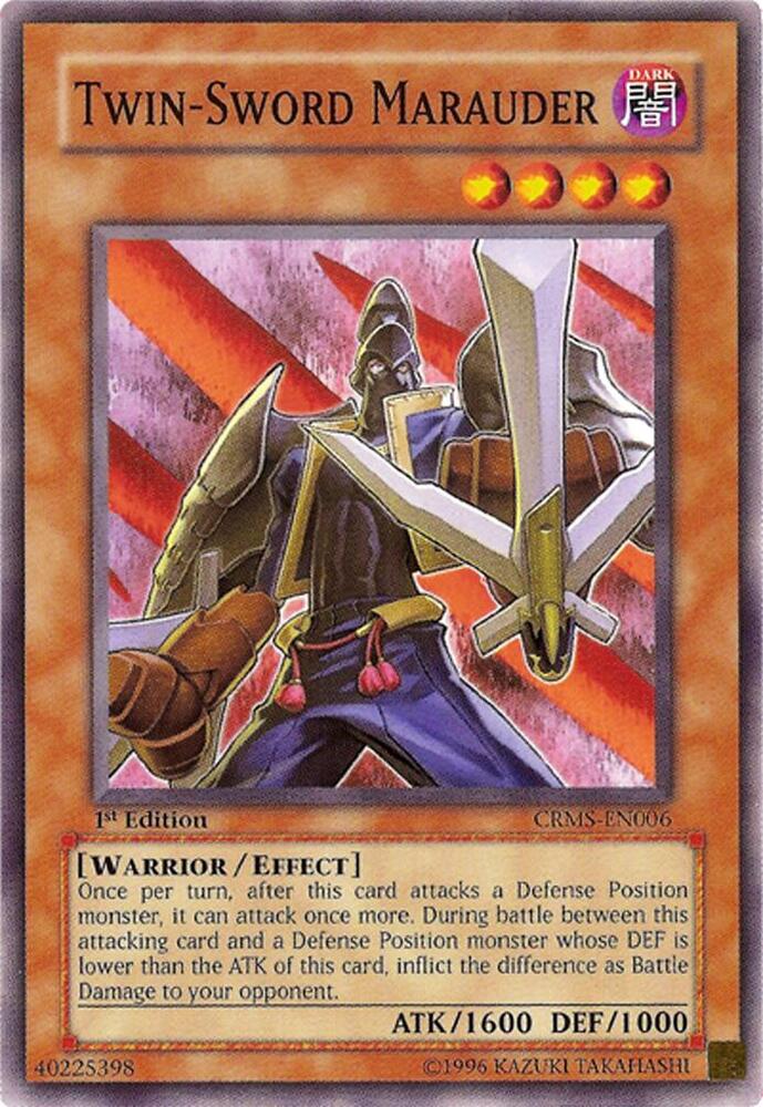 Twin-Sword Marauder (CRMS-EN006) [Crimson Crisis]