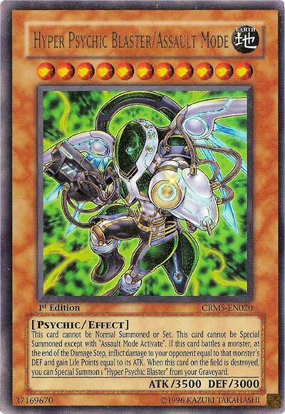 Hyper Psychic Blaster/Assault Mode (CRMS-EN020) [Crimson Crisis]