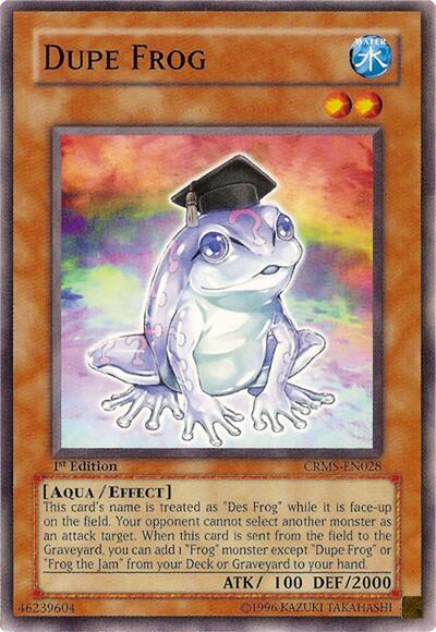 Dupe Frog (CRMS-EN028) [Crimson Crisis]