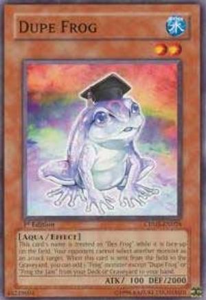 Dupe Frog (CRMS-EN028) - Crimson Crisis 1st Edition