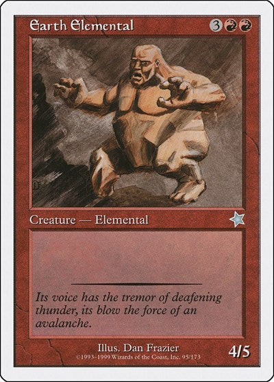 Earth Elemental (95) [Starter 1999]