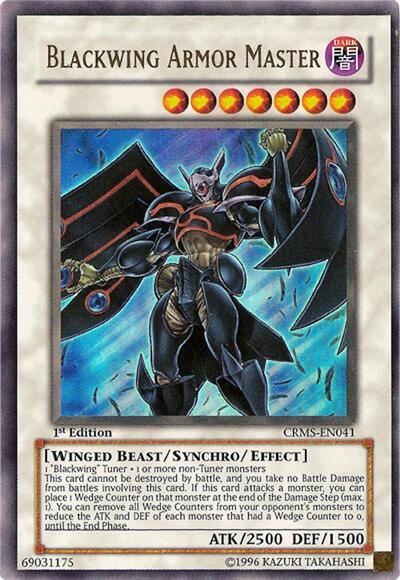 Blackwing Armor Master (CRMS-EN041) [Crimson Crisis]