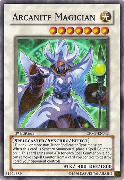 Arcanite Magician (CRMS-EN043) [Crimson Crisis]