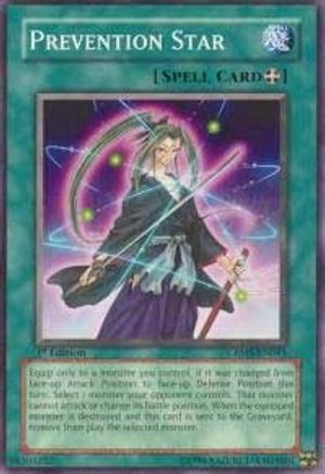 Prevention Star (CRMS-EN045) - Crimson Crisis 1st Edition