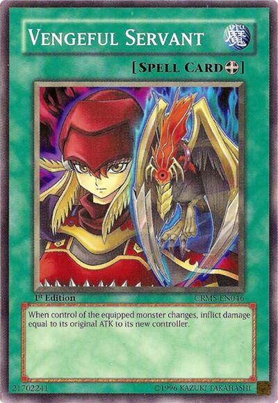 Vengeful Servant (CRMS-EN046) [Crimson Crisis]