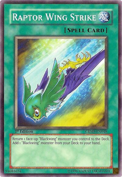 Raptor Wing Strike (CRMS-EN048) [Crimson Crisis]