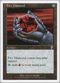Fire Diamond (296) [7th Edition]