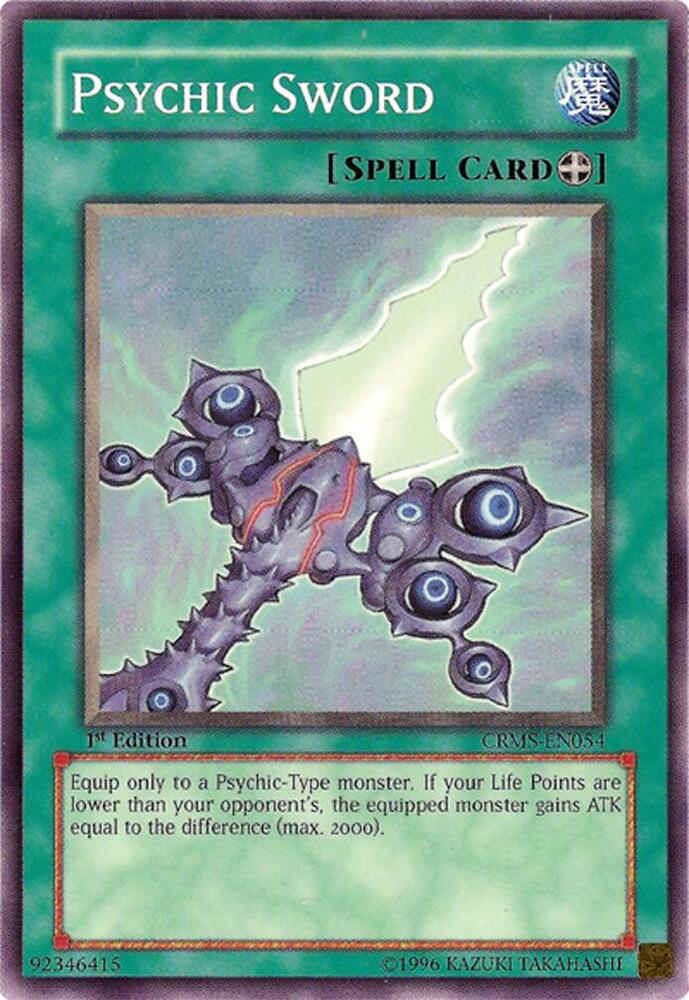 Psychic Sword (CRMS-EN054) [Crimson Crisis]
