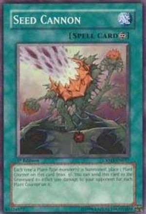Seed Cannon (CRMS-EN057) - Crimson Crisis 1st Edition