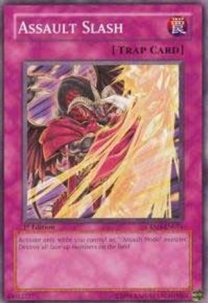Assault Slash (CRMS-EN074) - Crimson Crisis 1st Edition
