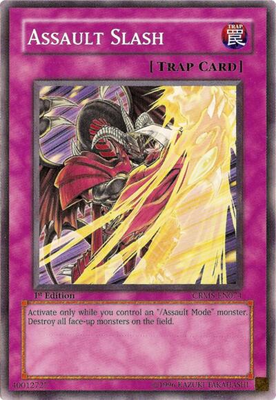 Assault Slash (CRMS-EN074) [Crimson Crisis]