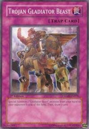 Trojan Gladiator Beast (CRMS-EN078) - Crimson Crisis Unlimited