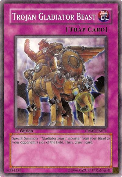 Trojan Gladiator Beast (CRMS-EN078) [Crimson Crisis]