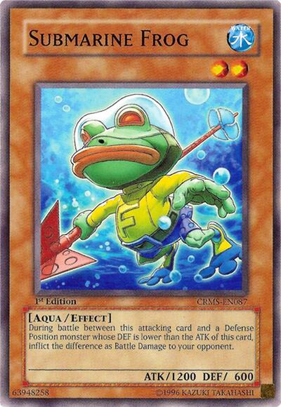 Submarine Frog (CRMS-EN087) [Crimson Crisis]