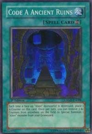 Code A Ancient Ruins (CRMS-EN088) - Crimson Crisis 1st Edition