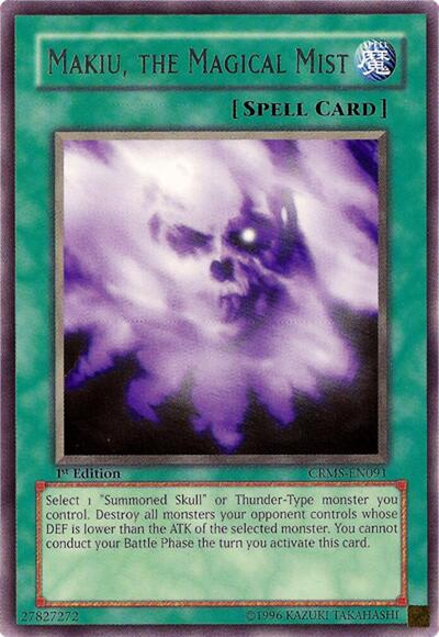Makiu, the Magical Mist (CRMS-EN091) [Crimson Crisis]