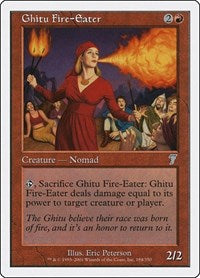 Ghitu Fire-Eater (184) [7th Edition]