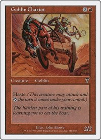Goblin Chariot (185) [7th Edition]