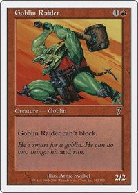 Goblin Raider (192) [7th Edition]
